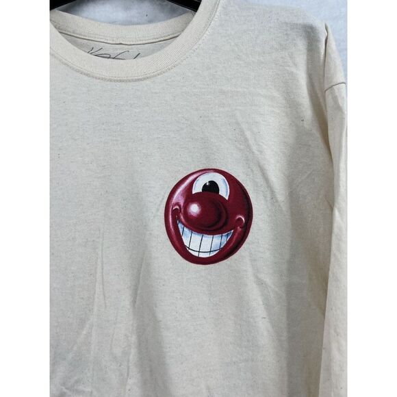 New Urban Outfitters Kenny Scharf Spirals Long Sleeve Tee Shirt - Picture 8 of 9